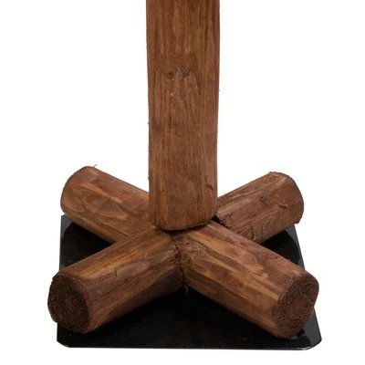 Northlight 3ct Prelit Artificial Christmas Trees Woodland Alpine - Multi-Color Lights 2 Northlight 3ct Prelit Artificial Christmas Trees Woodland Alpine - Multi-Color Lights - Image 2