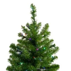 Northlight 5' Prelit Artificial Christmas Tree LED Canadian Pine - Multicolor Lights -Christmas Trees Sales Store unnamed file 3892