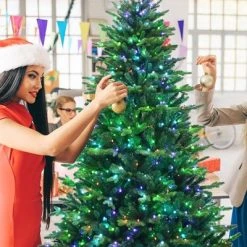 Costway 6ft7ft8ft App-Controlled Pre-lit Christmas Tree Multicolor Lights w/ 15 Modes 20 Costway 6ft7ft8ft App-Controlled Pre-lit Christmas Tree Multicolor Lights w/ 15 Modes -Christmas Trees Sales Store unnamed file 3912