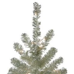 Northlight 6' Pre-Lit Silver Champagne Artificial Metallic Tinsel Christmas Tree - Clear Lights 7 Northlight 6' Pre-Lit Silver Champagne Artificial Metallic Tinsel Christmas Tree - Clear Lights -Christmas Trees Sales Store unnamed file 3936