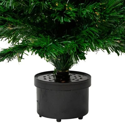 Northlight 3' Prelit Artificial Christmas Tree Fiber Optic with Candles - Multi Lights 4 Northlight 3' Prelit Artificial Christmas Tree Fiber Optic with Candles - Multi Lights - Image 4