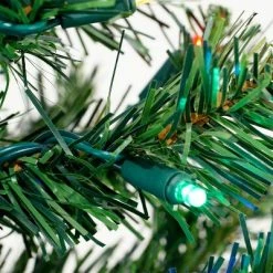 Northlight 6 ft Pre-Lit LED Medium Mixed Classic Pine Artificial Christmas Tree - Multi Lights