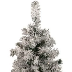 Northlight 3' Pre-Lit Heavily Flocked Medium Pine Artificial Christmas Tree - Warm White LED Lights -Christmas Trees Sales Store unnamed file 3968