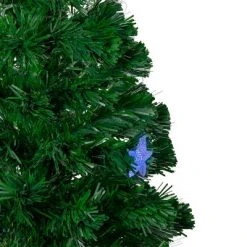 Northlight 4' Pre-lit Potted Medium Pine Color Changing Star Artificial Christmas Tree - Multi-Color Fiber Optic LED Lights -Christmas Trees Sales Store unnamed file 4017