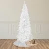 Northlight 7.5' Pencil White Georgian Pine Artificial Christmas Tree, Unlit