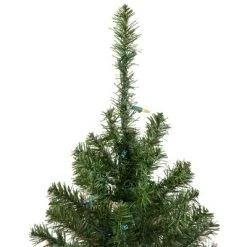 Northlight 3' Prelit Artificial Christmas Tree Canadian Pine - Multicolor Lights -Christmas Trees Sales Store unnamed file 4034