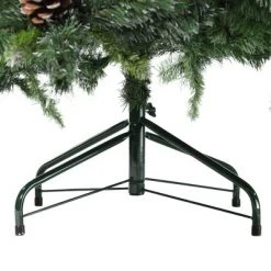 Northlight 6.5' Full Snowy Delta Pine with Pine Cones Artificial Christmas Tree - Unlit -Christmas Trees Sales Store unnamed file 4069