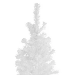 Northlight 6.5' White Winston Pine Slim Artificial Christmas Tree - Unlit