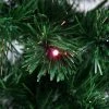 Northlight 3' Prelit Artificial Christmas Tree LED Color Changing Fiber Optic with Star Tree Topper