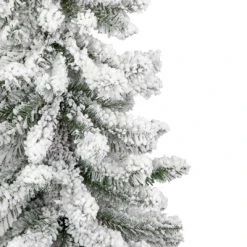 Northlight 4' Unlit Artificial Christmas Tree Slim Heavily Flocked Alpine 7 Northlight 4' Unlit Artificial Christmas Tree Slim Heavily Flocked Alpine -Christmas Trees Sales Store unnamed file 4192