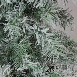 Northlight 5' Unlit Artificial Christmas Tree Lightly Flocked and Glittered Woodland Alpine