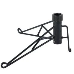 Home Heritage Artificial Pine Corner Christmas Tree Prelit with Warm White LED Lights, PVC Foliage, Metal Stand, Green -Christmas Trees Sales Store unnamed file 4216