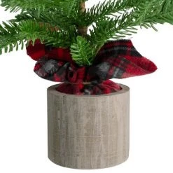 Northlight 16" Unlit Artificial Christmas Tree Medium Pine in Pot -Christmas Trees Sales Store unnamed file 4233