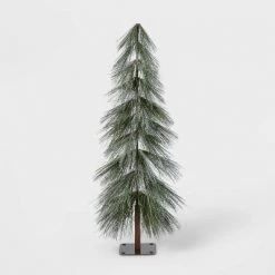 Unlit Glittered Downswept Hard Needle Alpine Artificial Christmas Tree - Wondershop™ -Christmas Trees Sales Store unnamed file 430