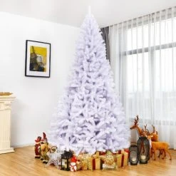 Costway 6/7.5/9Ft Hinged Artificial Christmas Tree Premium Pine Tree -Christmas Trees Sales Store unnamed file 4304