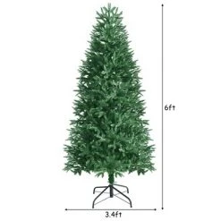 Costway 6ft Pre-lit Hinged Christmas Tree w/ 350 LED Lights & 9 Dynamic Effects 11 Costway 6ft Pre-lit Hinged Christmas Tree w/ 350 LED Lights & 9 Dynamic Effects -Christmas Trees Sales Store unnamed file 4311