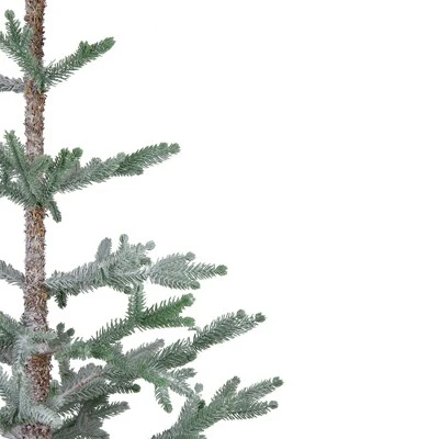 Northlight 4' Snow Covered Frosted Pine Artificial Christmas Tree with Jute Base – Unlit 2 Northlight 4' Snow Covered Frosted Pine Artificial Christmas Tree with Jute Base – Unlit - Image 2