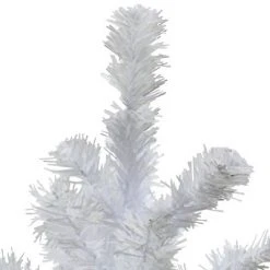 Northlight 2' Unlit Artificial Christmas Tree White Balsam Mini Pine