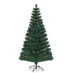 Costway 5'/6'/7'Pre-Lit Fiber Optic Christmas Tree 180/230/280 Lights Top Star 20 Costway 5'/6'/7'Pre-Lit Fiber Optic Christmas Tree 180/230/280 Lights Top Star -Christmas Trees Sales Store unnamed file 4465