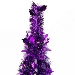 Northlight 6' Pre-Lit Purple Tinsel Pop-Up Artificial Christmas Tree, Clear Lights 9 Northlight 6' Pre-Lit Purple Tinsel Pop-Up Artificial Christmas Tree, Clear Lights -Christmas Trees Sales Store unnamed file 4470