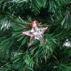 Northlight 3' Prelit Artificial Christmas Tree Color Changing Fiber Optic with Stars
