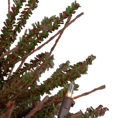 Northlight 1.5' Prelit Artificial Christmas Tree Warsaw Twig in Burlap Base - Clear Lights 5 Northlight 1.5' Prelit Artificial Christmas Tree Warsaw Twig in Burlap Base - Clear Lights - Image 5