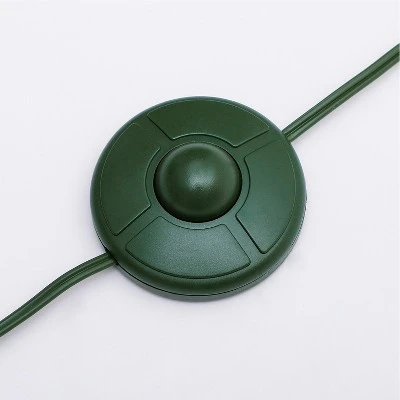 Home Heritage Evergreen Classics Pre Lit Frosted Albert Pine Artificial Holiday Christmas Tree with Warm White LED Lights and Metal Stand 3 Home Heritage Evergreen Classics Pre Lit Frosted Albert Pine Artificial Holiday Christmas Tree with Warm White LED Lights and Metal Stand - Image 3