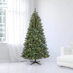 Philips 7' Pre-Lit LED Douglas Fir Artificial Christmas Tree Dual Color Lights with AutoConnect -Christmas Trees Sales Store unnamed file 458