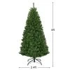 Costway 4Ft Pre-Lit Artificial Christmas Tree Hinged 100 LED Lights