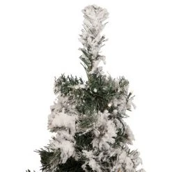 Northlight 2' Prelit Artificial Christmas Tree Medium Flocked Bristol Pine - Clear Lights -Christmas Trees Sales Store unnamed file 4703