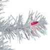 Northlight 3' Pre-lit Rockport White Pine Artificial Christmas Tree, Pink Lights