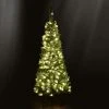 Costway 4.5ft Pre-Lit Hinged Pencil Christmas Tree 150 White Lights
