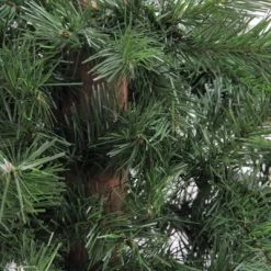 Northlight 3' Unlit Artificial Christmas Tree Slim Traditional Mixed Green Woodland Alpine