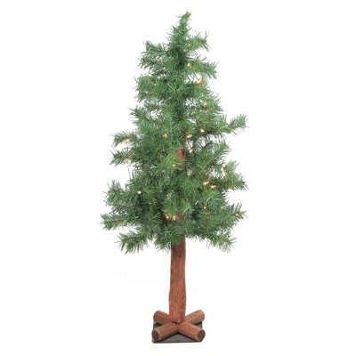 Northlight 3' Unlit Artificial Christmas Tree Slim Traditional Mixed Green Woodland Alpine 2 Northlight 3' Unlit Artificial Christmas Tree Slim Traditional Mixed Green Woodland Alpine - Image 2