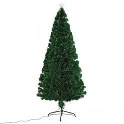 HOMCOM Artificial Christmas Tree Multi-Colored Fiber Optic LED Pre-Lit Holiday Decoration 18 HOMCOM Artificial Christmas Tree Multi-Colored Fiber Optic LED Pre-Lit Holiday Decoration -Christmas Trees Sales Store unnamed file 489
