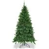 Costway 5ft Pre-lit PVC Artificial Half Christmas Tree 250 LED Lights