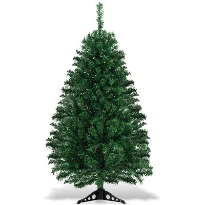 Costway 4Ft Pre-Lit Charlie Pine Christmas Tree Plastic Led Lights 8 Costway 4Ft Pre-Lit Charlie Pine Christmas Tree Plastic Led Lights - Image 8