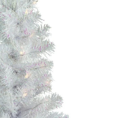 Northlight 3' Pre-lit Rockport White Pine Artificial Christmas Tree, Clear Lights 2 Northlight 3' Pre-lit Rockport White Pine Artificial Christmas Tree, Clear Lights - Image 2