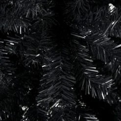 HOMCOM Artificial Christmas Tree Holiday Home Decoration Automatic Open Black Halloween Style -Christmas Trees Sales Store unnamed file 496