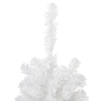 Northlight 3' Unlit Artificial Christmas Tree Snow White 2 Northlight 3' Unlit Artificial Christmas Tree Snow White - Image 2