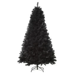 HOMCOM Artificial Christmas Tree Holiday Home Decoration Automatic Open Black Halloween Style -Christmas Trees Sales Store unnamed file 500