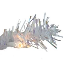 Northlight 2' Pre-lit White Iridescent Pine Artificial Christmas Tree - Clear Lights -Christmas Trees Sales Store unnamed file 5011