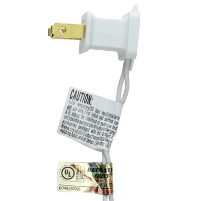 Northlight 1.5' Pre-Lit Snow White Pine Artificial Christmas Tree - Clear LED Lights 2 Northlight 1.5' Pre-Lit Snow White Pine Artificial Christmas Tree - Clear LED Lights - Image 2