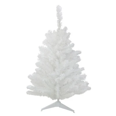 Northlight 2' Medium Snow White Pine Artificial Christmas Tree - Unlit 1 Northlight 2' Medium Snow White Pine Artificial Christmas Tree - Unlit