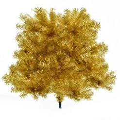 HOMCOM Golden Fir Artificial Christmas Tree with Foldable Steel Base for Home Holiday Decoration -Christmas Trees Sales Store unnamed file 519