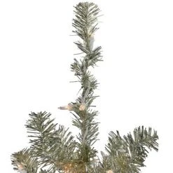 Northlight 3' Metallic Sheer Champagne Artificial Tinsel Christmas Tree - Clear Lights -Christmas Trees Sales Store unnamed file 5195