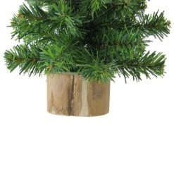 Northlight 10" Alpine Medium Artificial Christmas Tree with Wooden Base - Unlit -Christmas Trees Sales Store unnamed file 5217