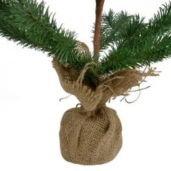 Northlight 2' Ponderosa Pine Artificial Christmas Tree Jute Base Decoration – Unlit -Christmas Trees Sales Store unnamed file 5234