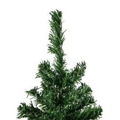 Northlight 18" Unlit Artificial Christmas Tree Mixed Green Pine in Burlap Base