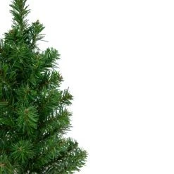Northlight 12.25" Alpine Slim Artificial Christmas Tree with Wood Base, Unlit -Christmas Trees Sales Store unnamed file 5254